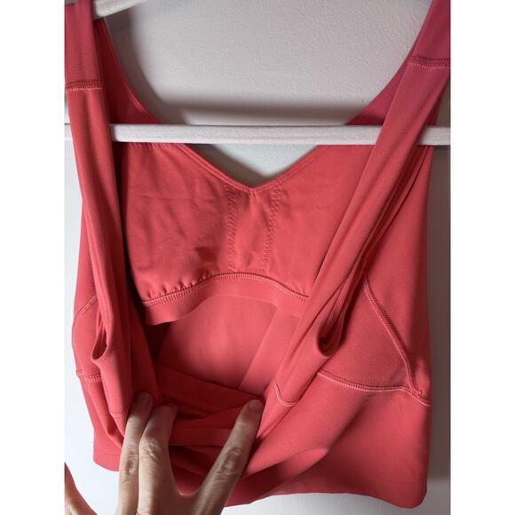 Lululemon Align Tank Luon Coral Pink Womens Size 4 - Picture 6 of 7